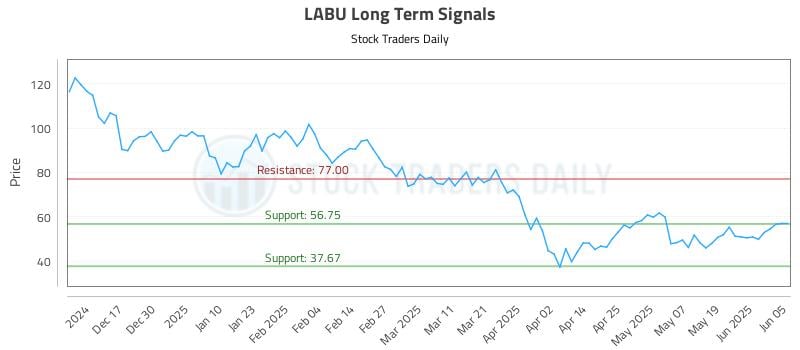 LABU Long Term Analysis for June 6 2025 LABU Long Term Analysis for June 6 2025