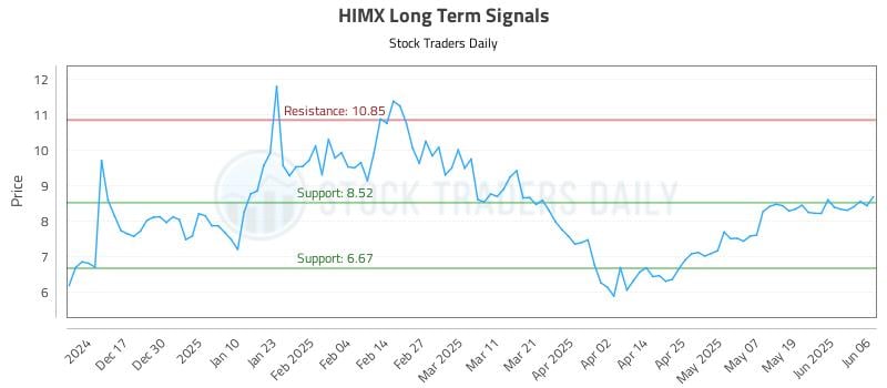 HIMX Long Term Analysis for June 7 2025