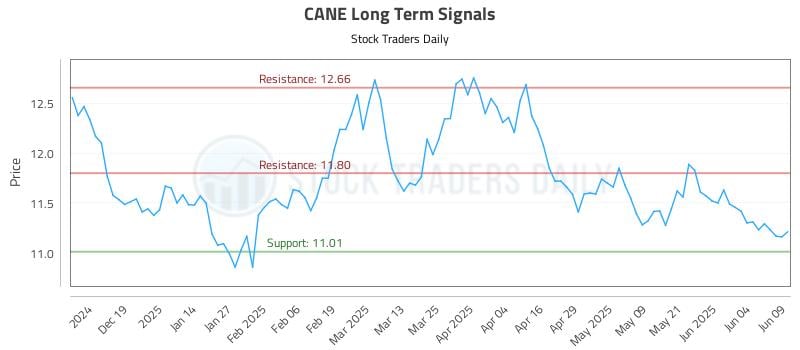 CANE Long Term Analysis for June 10 2025 CANE Long Term Analysis for June 10 2025