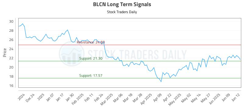 BLCN Long Term Analysis for June 13 2025