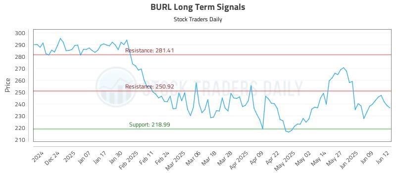 BURL Long Term Analysis for June 13 2025