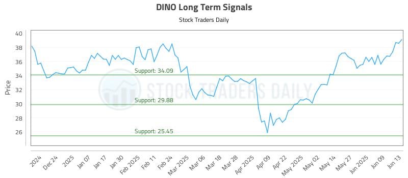 DINO Long Term Analysis for June 13 2025