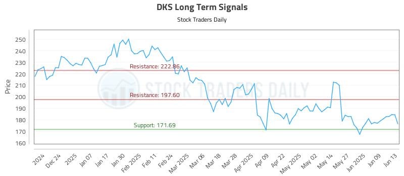 DKS Long Term Analysis for June 13 2025