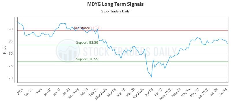 MDYG Long Term Analysis for June 15 2025