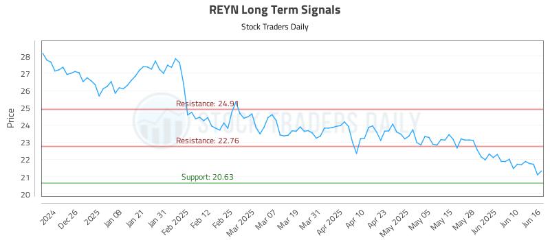 REYN Long Term Analysis for June 16 2025 REYN Long Term Analysis for June 16 2025