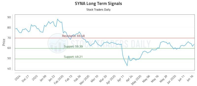SYNA Long Term Analysis for June 17 2025 SYNA Long Term Analysis for June 17 2025
