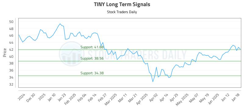 TINY Long Term Analysis for June 19 2025 TINY Long Term Analysis for June 19 2025