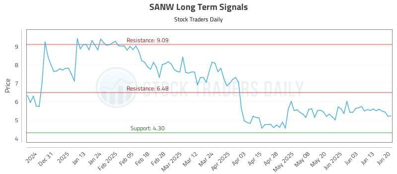 SANW Long Term Analysis for June 21 2025 SANW Long Term Analysis for June 21 2025