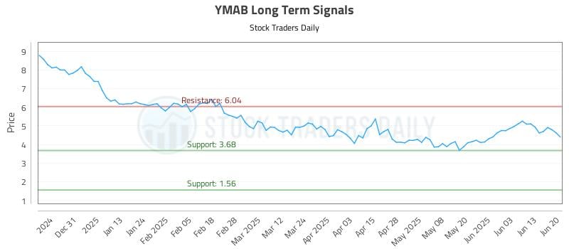 YMAB Long Term Analysis for June 21 2025 YMAB Long Term Analysis for June 21 2025