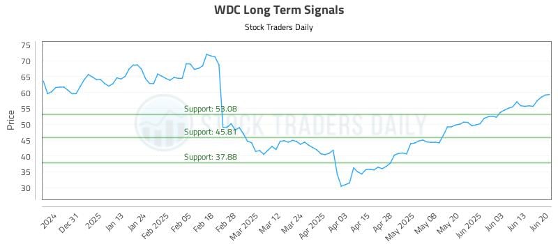 WDC Long Term Analysis for June 22 2025 WDC Long Term Analysis for June 22 2025