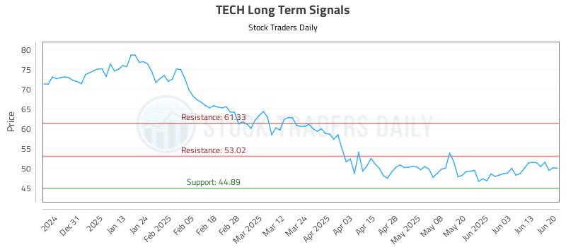 TECH Long Term Analysis for June 22 2025 TECH Long Term Analysis for June 22 2025