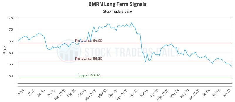 BMRN Long Term Analysis for June 23 2025