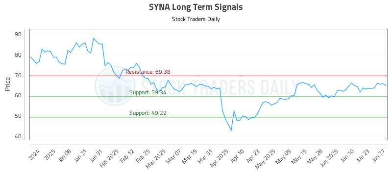SYNA Long Term Analysis for June 27 2025 SYNA Long Term Analysis for June 27 2025