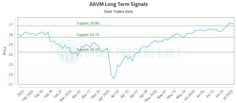 AAVM Long Term Analysis for July 1 2025