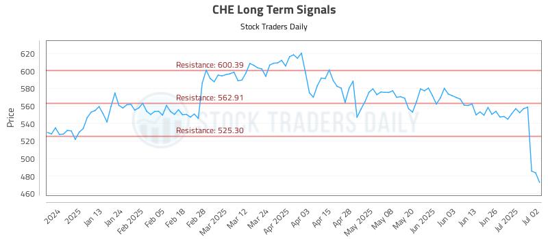 CHE Long Term Analysis for July 2 2025