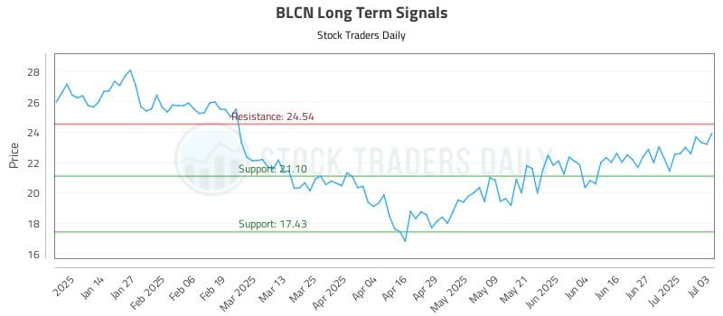 BLCN Long Term Analysis for July 4 2025