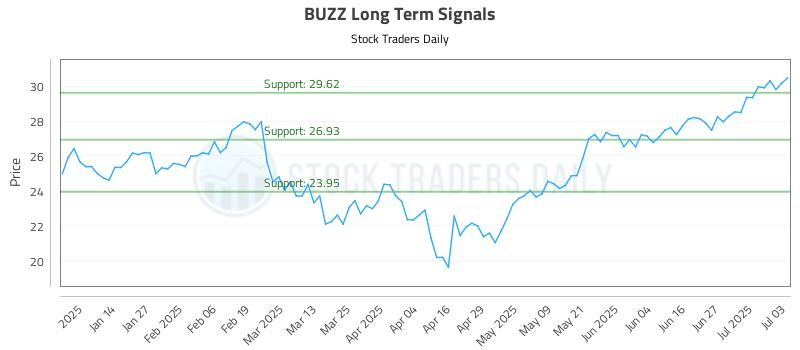 BUZZ Long Term Analysis for July 4 2025 BUZZ Long Term Analysis for July 4 2025