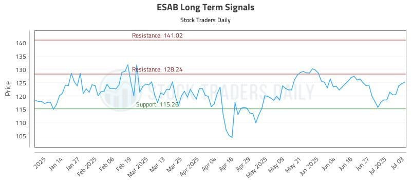 ESAB Long Term Analysis for July 5 2025