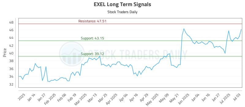 EXEL Long Term Analysis for July 5 2025 EXEL Long Term Analysis for July 5 2025