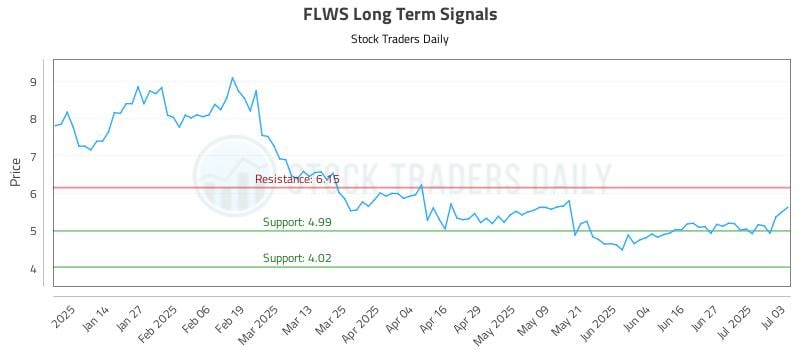 FLWS Long Term Analysis for July 5 2025 FLWS Long Term Analysis for July 5 2025