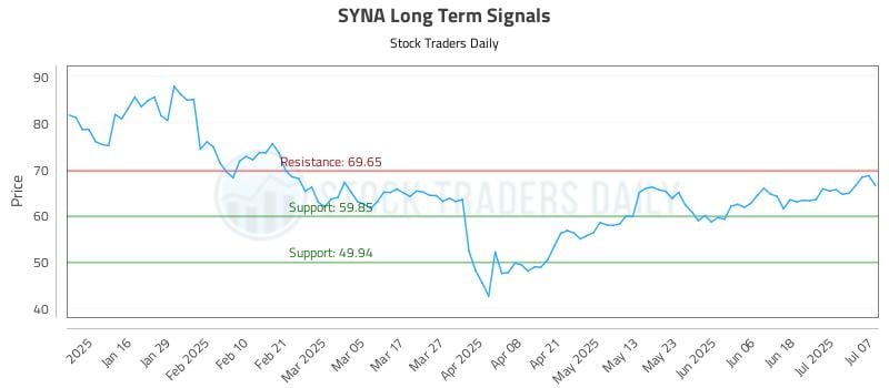 SYNA Long Term Analysis for July 8 2025