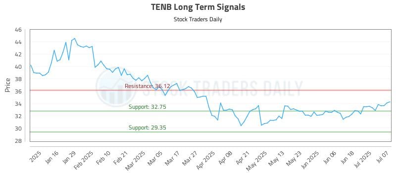 TENB Long Term Analysis for July 8 2025 TENB Long Term Analysis for July 8 2025