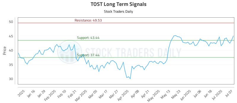 TOST Long Term Analysis for July 8 2025 TOST Long Term Analysis for July 8 2025