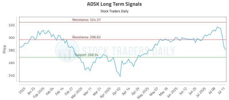ADSK Long Term Analysis for July 13 2025