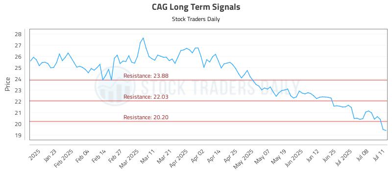 CAG Long Term Analysis for July 13 2025