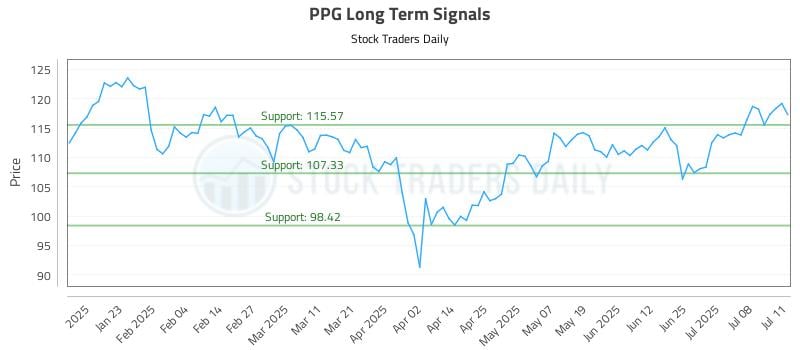 PPG Long Term Analysis for July 13 2025