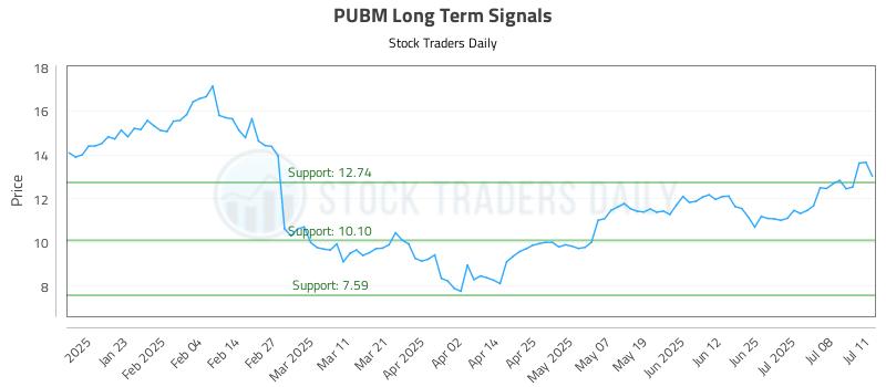 PUBM Long Term Analysis for July 13 2025