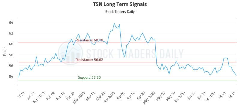 TSN Long Term Analysis for July 13 2025 TSN Long Term Analysis for July 13 2025