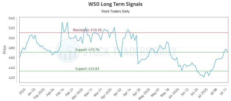 WSO Long Term Analysis for July 13 2025