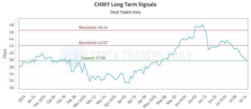CHWY Long Term Analysis for July 14 2025