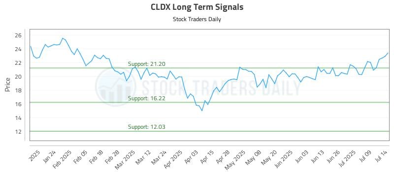 CLDX Long Term Analysis for July 14 2025 CLDX Long Term Analysis for July 14 2025