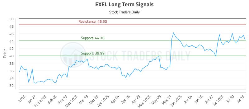 EXEL Long Term Analysis for July 15 2025 EXEL Long Term Analysis for July 15 2025