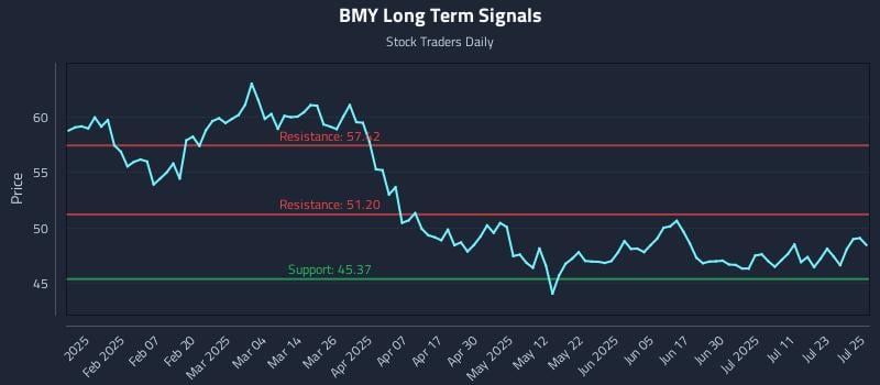 BMY Long Term Analysis for July 28 2025