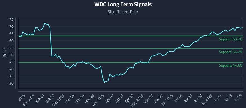 WDC Long Term Analysis for July 29 2025 WDC Long Term Analysis for July 29 2025