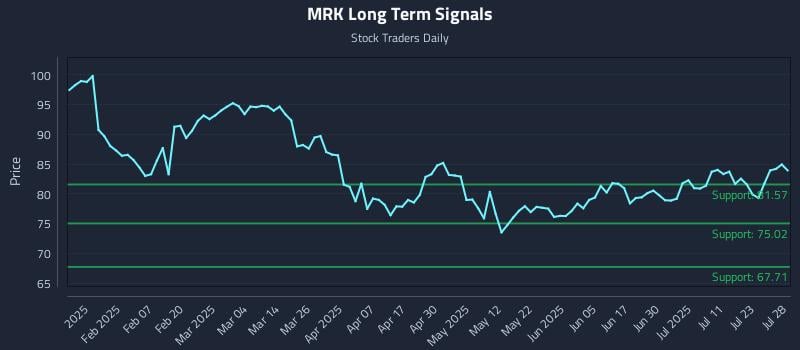 MRK Long Term Analysis for July 29 2025 MRK Long Term Analysis for July 29 2025