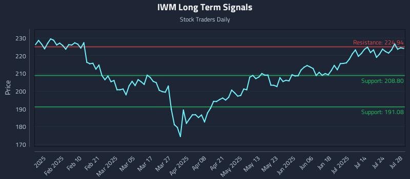 IWM Long Term Analysis for July 29 2025