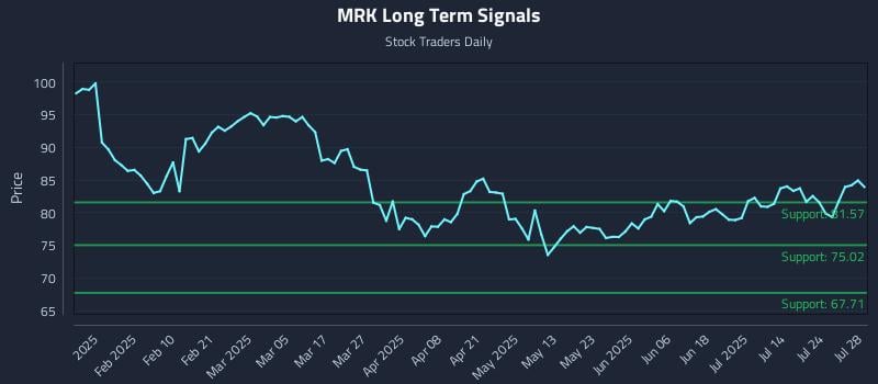 MRK Long Term Analysis for July 29 2025 MRK Long Term Analysis for July 29 2025