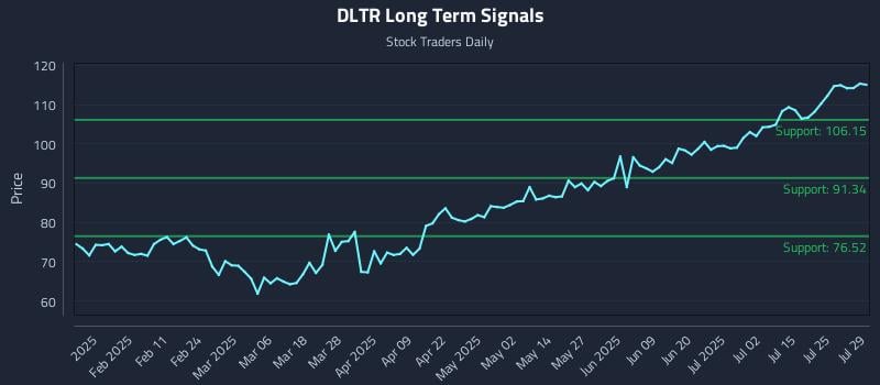 DLTR Long Term Analysis for July 30 2025 DLTR Long Term Analysis for July 30 2025
