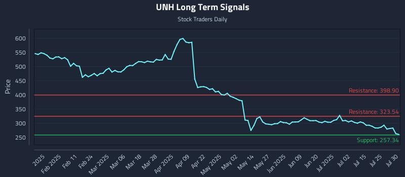 UNH Long Term Analysis for July 30 2025