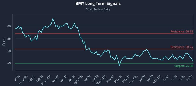 BMY Long Term Analysis for July 30 2025