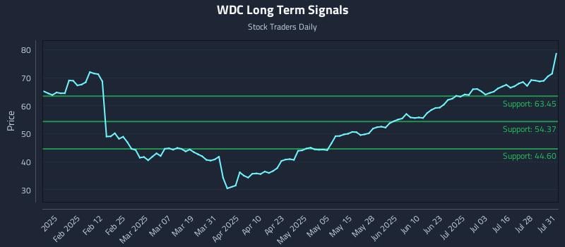 WDC Long Term Analysis for July 31 2025 WDC Long Term Analysis for July 31 2025