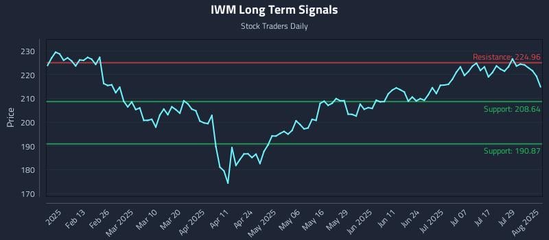 IWM Long Term Analysis for August 1 2025 IWM Long Term Analysis for August 1 2025