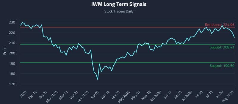 IWM Long Term Analysis for August 4 2025 IWM Long Term Analysis for August 4 2025