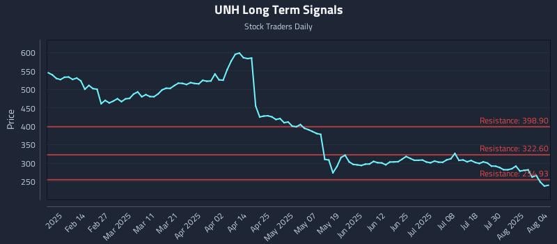 UNH Long Term Analysis for August 4 2025