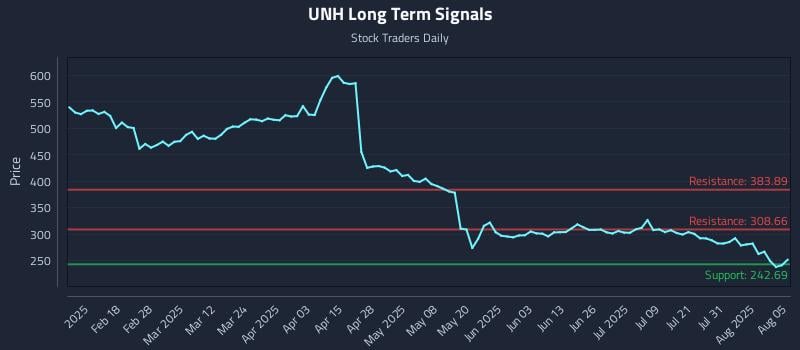 UNH Long Term Analysis for August 5 2025 UNH Long Term Analysis for August 5 2025