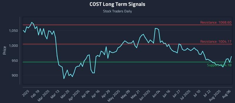 COST Long Term Analysis for August 6 2025 COST Long Term Analysis for August 6 2025